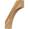 Ekena Millwork 6"W x 26"D x 34"H Westlake Rough Sawn Knee Brace, Western Red Cedar BRC06X26X34WTL00RWR - alternate 1